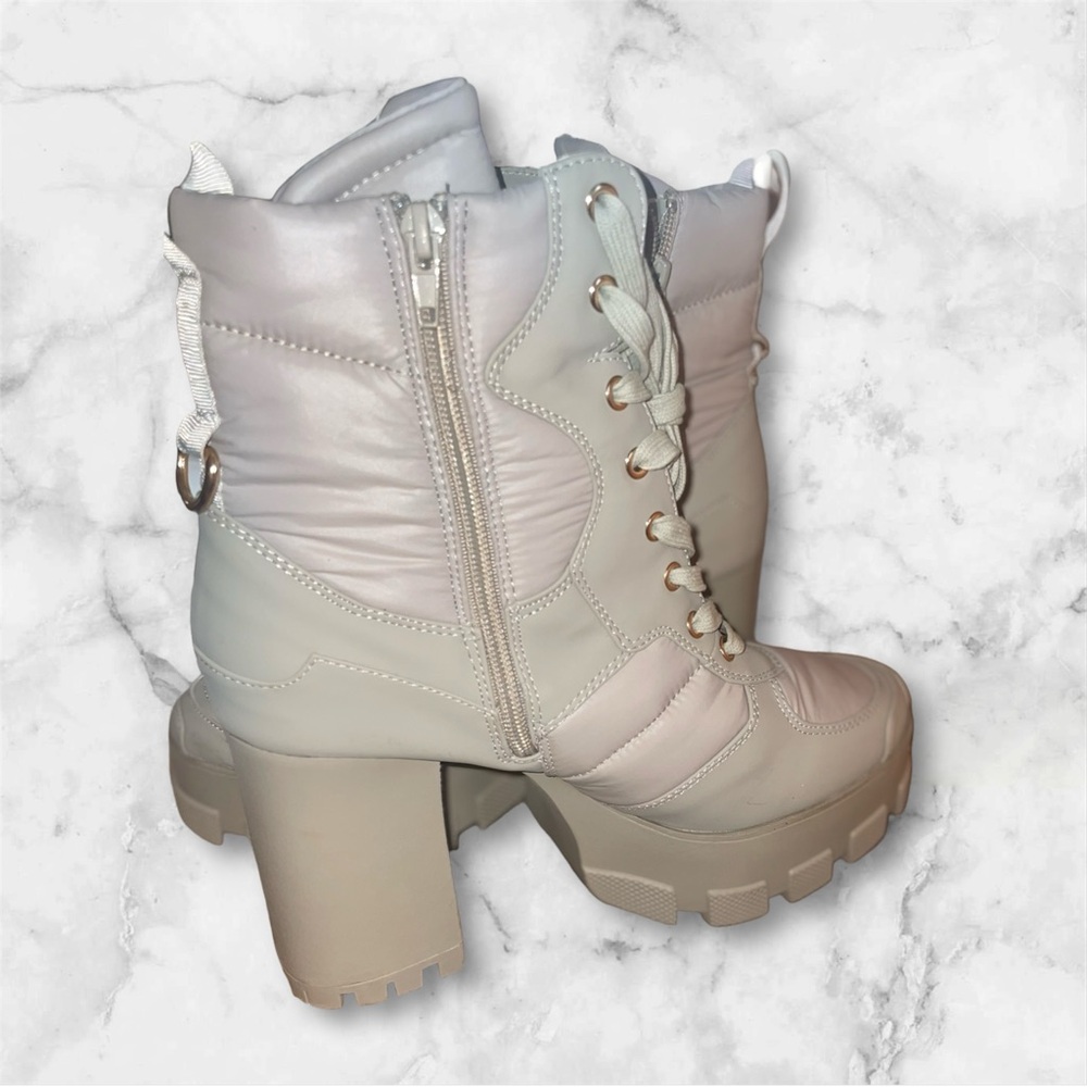 Dolls kill LACE-UP HEELED BOOTS